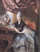 Johann Zoffany Queen Charlotte (mk25) France oil painting artist